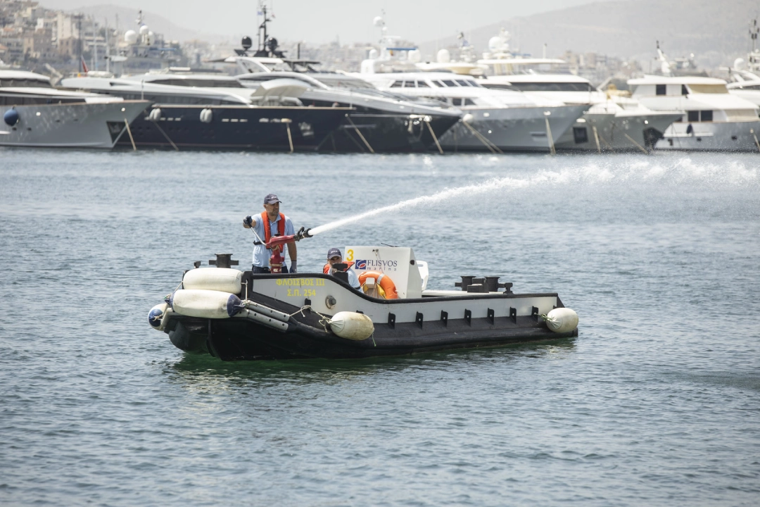 Festive invitation for Carnival Fiesta at Flisvos Marina in Athens